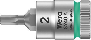 Nasadka wkrętakowa 1/4"d.śrub z gniaz.6-kat.2x28mm Wera