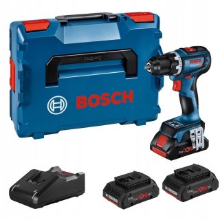 WIERTARKO-WKRĘTARKA AKUMULATOROWA UDAROWA GSB18V-90C 3*4.0AH BOSCH