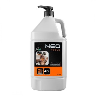 PASTA DO MYCIA RĄK ŻELOWA, BUTELKA Z POMPKĄ 4L. NEO