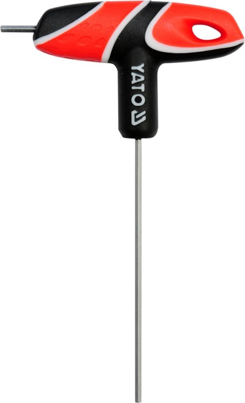 KLUCZ TRZPIENIOWY HEX Z RĘKOJEŚCIĄ 4MM YATO