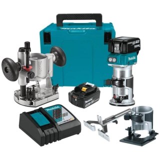 AKUMULATOROWA FREZARKO-WYCINARKA BLDC 18 V 2*5.0AH MAKITA