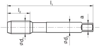 KPL GWINTOWNIKÓW M6 DIN 352/3M ISO2 6H HSS FANAR