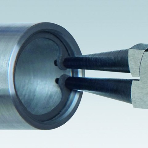SZCZYPCE DO PIERŚCIENI SEGERA PROSTE WEWNĘTRZNE 180MM KNIPEX