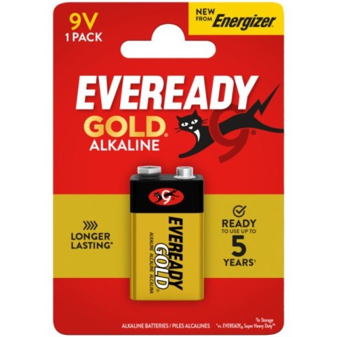 BATERIA EVEREADY GOLD 9V 6LR61 1 SZT. EVEREADY