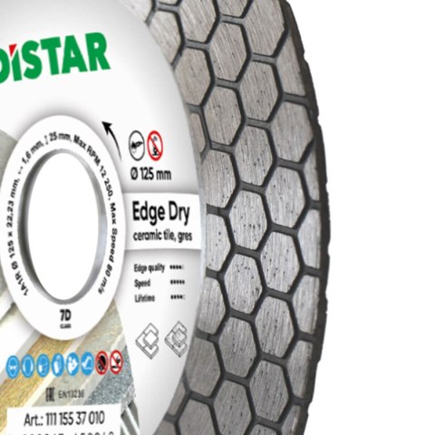 TARCZA DIAMENTOWA EDGE DRY 125*1,6*25*22,23 DISTAR