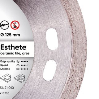 TARCZA DIAMENTOWA ESTHETE 125*1,1*8*22,23 DISTAR