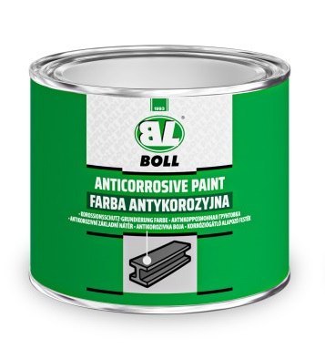 FARBA ANTYKOROZYJNA BOLL CZERWONA 500ML BOLL