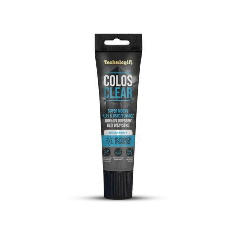 KLEJ USZCZELNIAJĄCY COLOS CLEAR BEZBARWNY 80ML TECHNICQLL