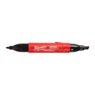 MARKER INKZALL DWUSTRONNY CHISELED/FINE POINT MILWAUKEE
