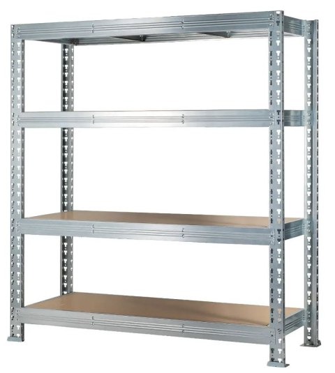 REGAŁ METALOWY MEGA MET 300 180*180*60CM, OCYNK UN
