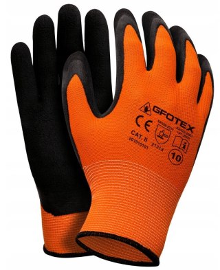 RĘKAWICE OCHRONNE POWLEKANE SPIENIONYM LATEXEM/FOAM ROZ. 7 UN