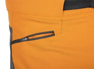 SPODNIE ROBOCZE OUTDOOR 4 WAY STRETCH MUSZTARD-SZARE ROZ XXL NEO