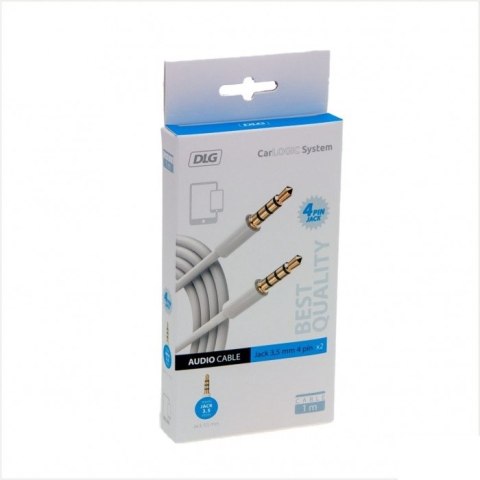 KABEL JACK 3.5 - JACK 3.5MM, 1M DLG