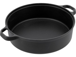 PATELNIA ŻELIWNA GRILLOWA GŁĘBOKA 28CM YATO