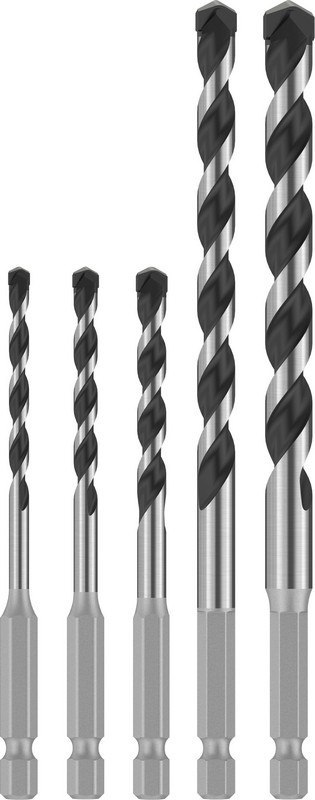 ZESTAW WIERTEŁ HEX-5 4-10 SET 5 PC BOSCH