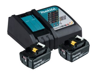 ZESTAW ZASILAJĄCY 18V LTX 2*5.0AH + DC18RC MAKITA