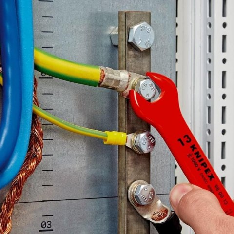KLUCZ PŁASKI IZOLOWANY 1000V 13MM KNIPEX