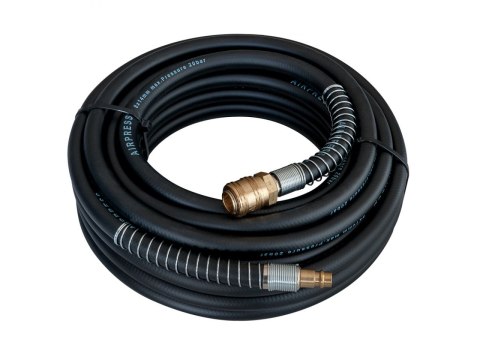 WĄŻ PNEUMATYCZNY GUMOWY 14*8 MM 15M OKUTY AIRPRESS