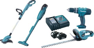 ZESTAW COMB 18V DUR181+DHP453+DUH253+DCL180 2*3.0AH MAKITA