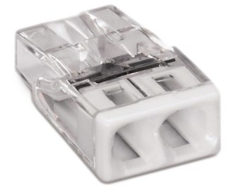 SZYBKOZŁĄCZKA WAGO 2273-202 2X0,5-2,5 MM2 BIAŁA 5 SZTUK WAGO