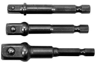 ADAPTER HEX DO NASADEK 1/4'', 3/8'', 1/2'' YATO