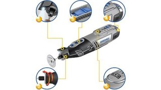 NARZĘDZIE WIELOFUNKCYJNE DREMEL 8220-1/5 KIT 12V 2.0AH LI DREMEL