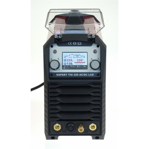 SPAWARKA INWERTOROWA EXPERT TIG 220 AC/DC PULSE LCD + TIG IDEAL