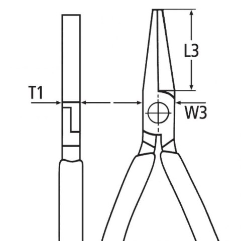 SZCZYPCE PŁASKIE IZOLOWANE VDE 160MM KNIPEX