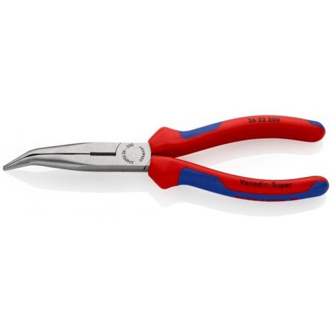 SZCZYPCE TNĄCE PÓŁOKRĄGŁE WYDŁUŻONE 200MM KNIPEX