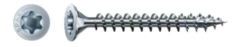 WKRĘT DO DREWNA OCYNK BIAŁY (1000) TX 3.5*40MM WIROX MINI SPAX