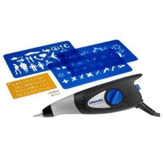 NARZĘDZIE DO GRAWEROWANIA DREMEL ENGRAVER + KOŃCÓWKI DREMEL