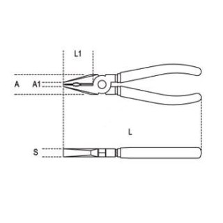 SZCZYPCE UNIWERSALNE W. PRZ/BM 160MM BETA