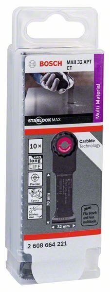BRZESZCZOT DO CIĘCIA WGŁĘBNEGO MAII 32 APT STARLOCKMAX 10 PC BOSCH