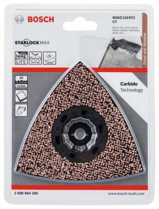 PŁYTA SZLIFIERSKA STARLOCK MAVZ 116MM RT2 BOSCH