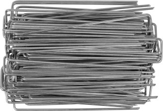 SZPILKI METALOWE DO AGROTKANINY 150MM, 100 SZT. FLO