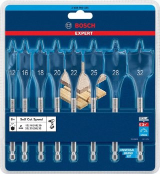 WIERTŁA ŁOPATKOWE SELFCUT EXPERT 8 SZT. BOSCH