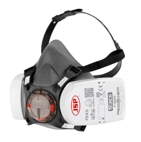JSP PÓŁMASKA FORCE8 Z FILTRAMI PRESSTOCHECK P3 JSP