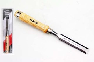 DŁUTO CR-V 28MM Z DREWNIANĄ RĄCZKĄ YATO