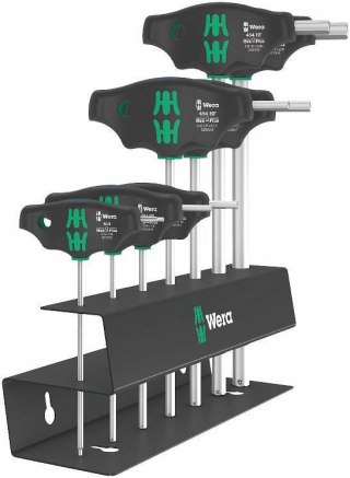 ZESTAW WKRĘTAKÓW PROFIL HEX-PLUS 454/7 HF SET 2, 7CZ. WERA