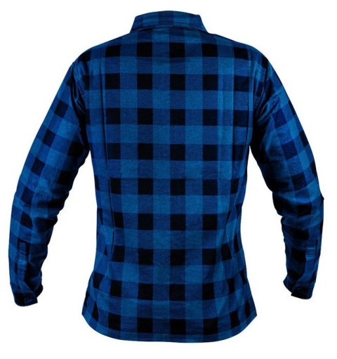KOSZULA FLANELOWA GRANATOWA ROZMIAR XXXL NEO