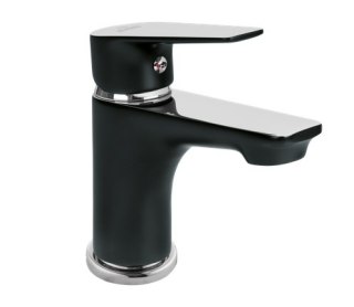 BATERIA UMYWALKOWA DOKOS CZARNA / CHROM INVENA