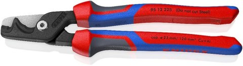 NOŻYCE DO KABLI STOPNIOWANE KRAWĘDZIE BOCZNE KNIPEX