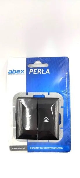 PERŁA WYŁĄCZNIK INSTALACYJNY ZWIERNY P/T 10A 250V CZARNY MA ABEX