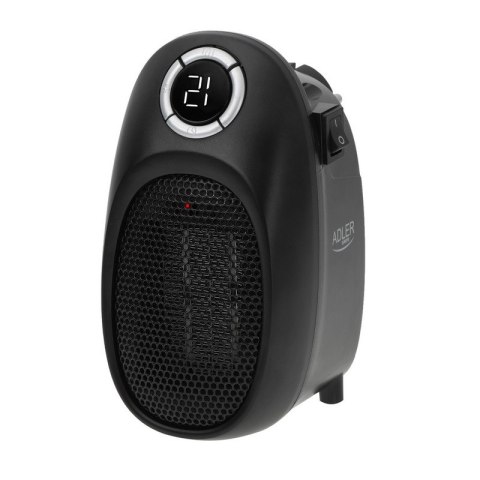 TERMOWENTYLATOR GNIAZDKOWY CZARNY AD 7726 ADLER