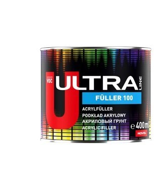 ULTRA FÜLLER 100 PODKŁAD AKRYLOWY 0,4L BIAŁY + UTWARDZACZ NOVOL