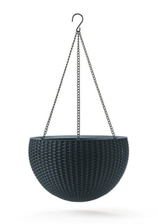 DONICZKA WISZĄCA KETER RATTAN 8.6L - GRAFIT KETER