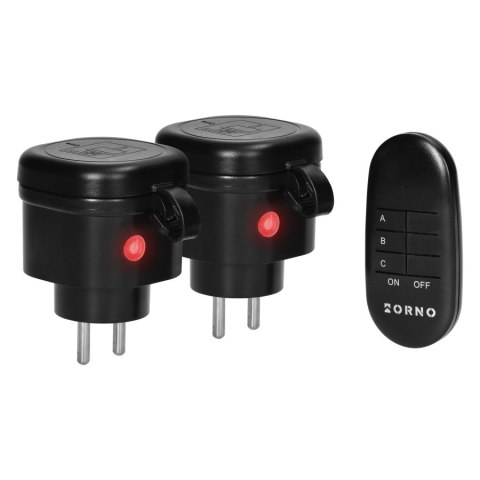 GNIAZDO ELEKTRYCZNE ZDALNIE STEROWANE 2+1 MINI ORNO