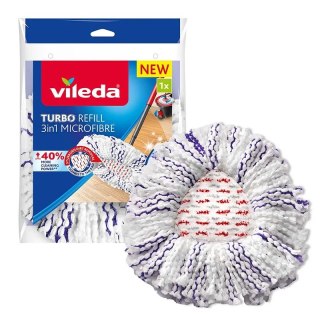 VILEDA ZAPAS DO MOPA TURBO 3W1 MIKROFIBRA VILEDA