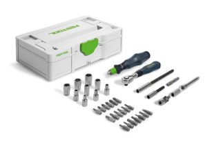 ZESTAW BITÓW I NASADEK SYS3 S 76-1/4'-CE RA FESTOOL
