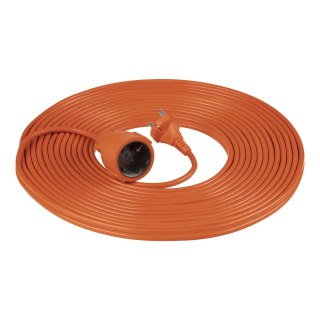 PRZEDŁUŻACZ OGRODOWY 20M OMY 2X1MM2 IP20 POMARAŃCZOWY VIRONE